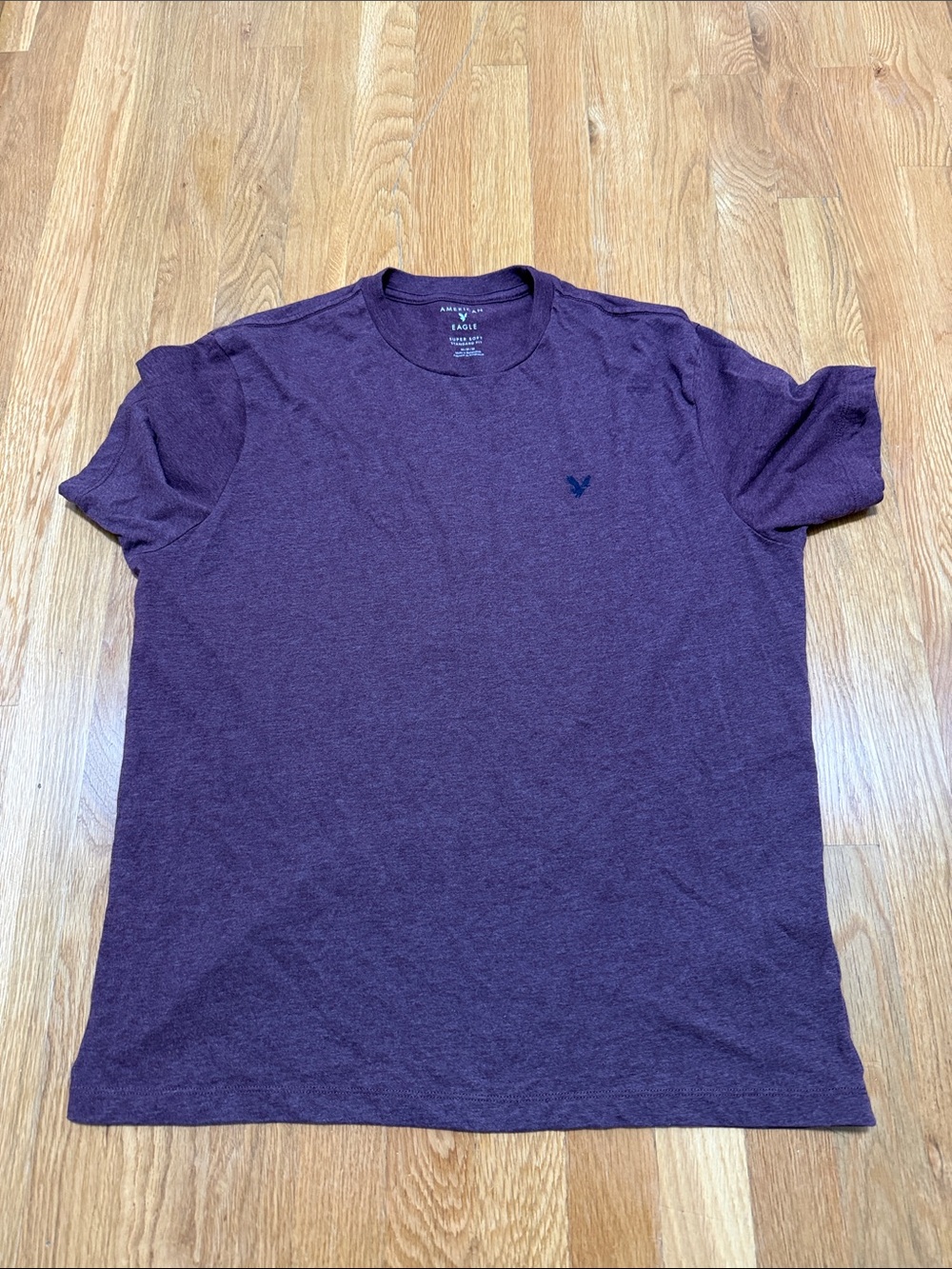 American Eagle Outfitters Men’s Purple Heather Crew Tee